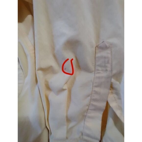 VINTAGE WOMENS PATAGONIA BUTTON UP COLLARED YELLOW SHIRT SIZE 8 - Picture 6 of 9